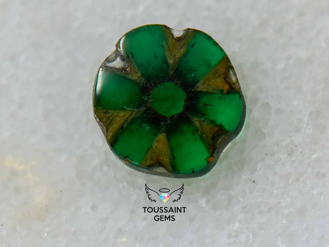 Trapiche Emerald from Muzo Colombia