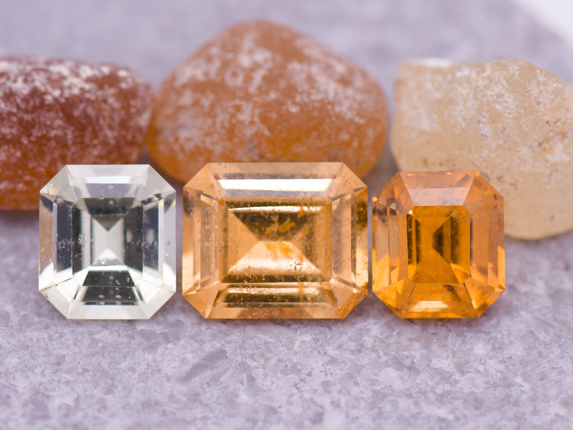 Yellow & Golden Grossular Garnet