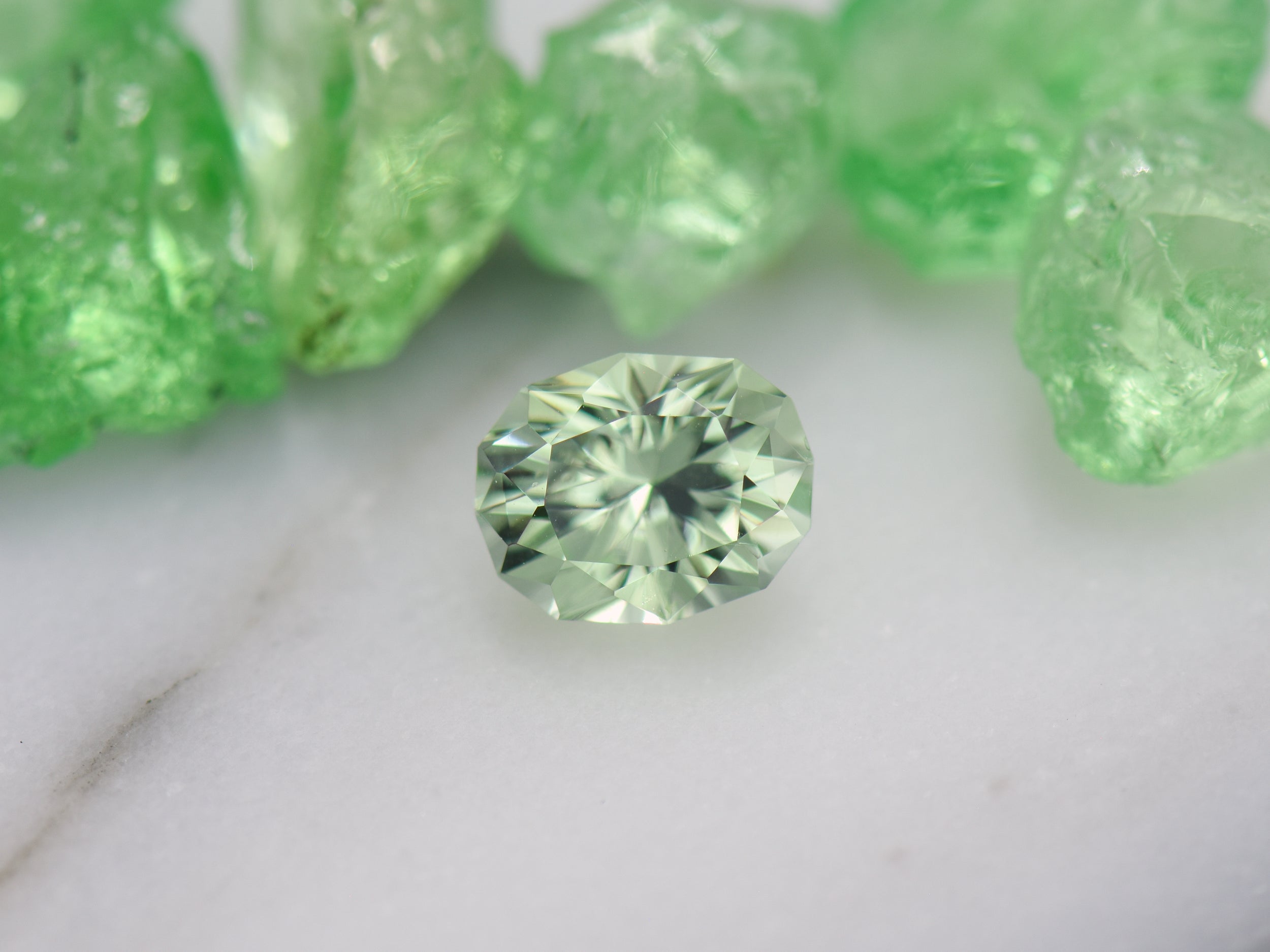 Green Grossular Garnet