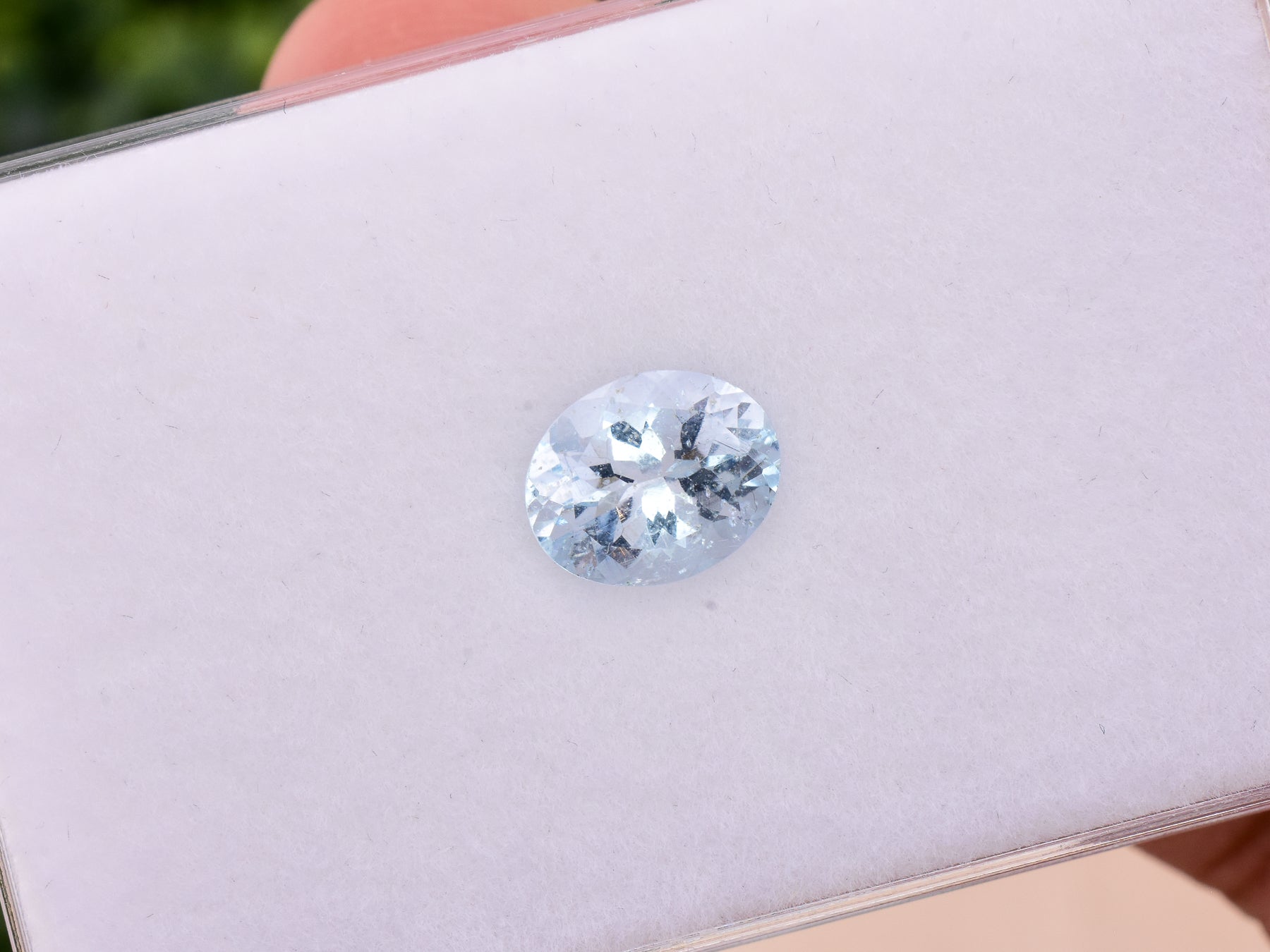 2.09 ct. Light Blue Aquamarine