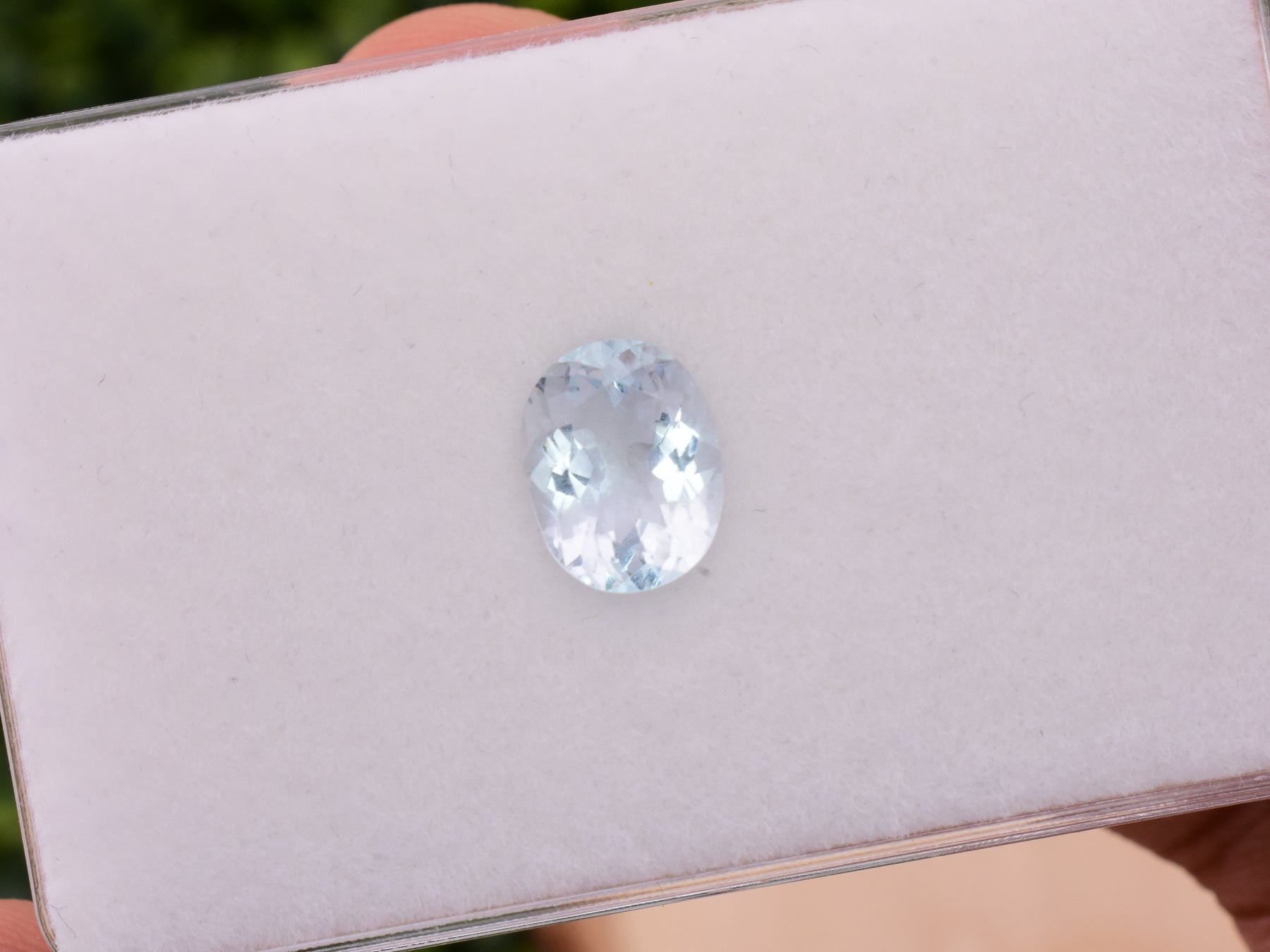2.36 ct. Light Blue Aquamarine