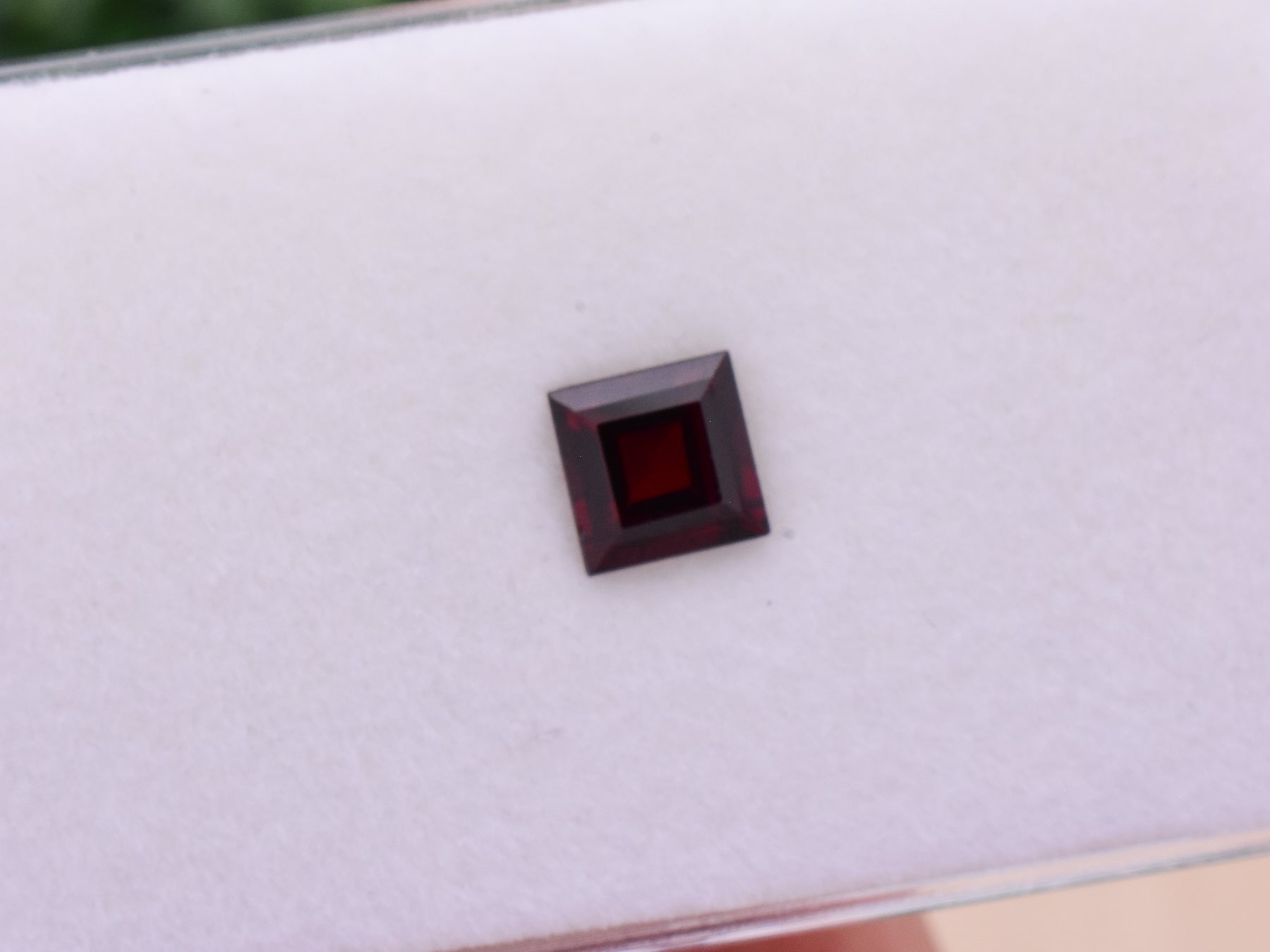 2.09 ct. Deep Red Garnet