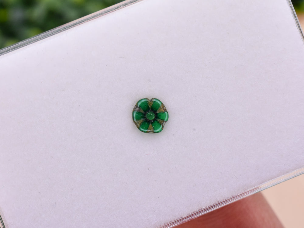 0.48 ct. Trapiche Emerald