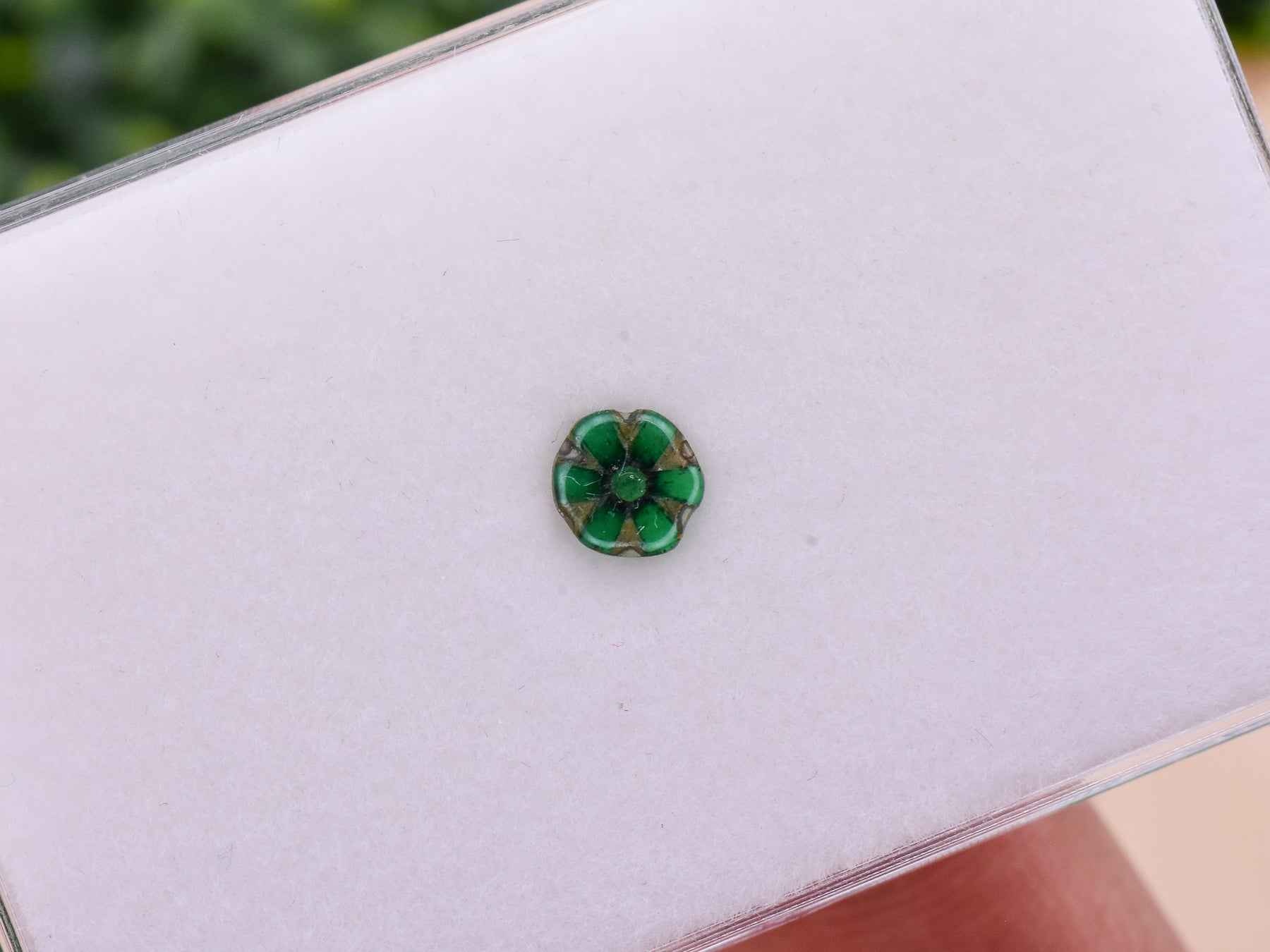 0.48 ct. Trapiche Emerald