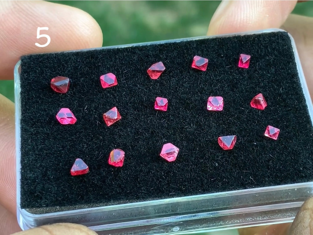 Burmese Spinel Lot 5