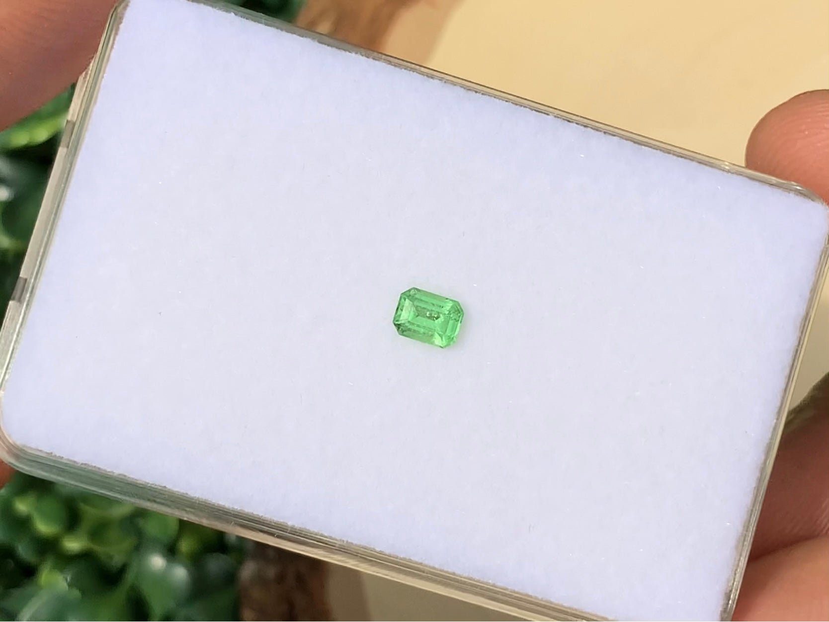 0.37 ct. Green Grossular Garnet