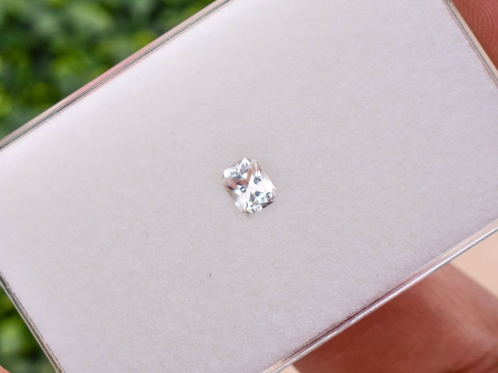 0.65 ct. Colorless Sapphire