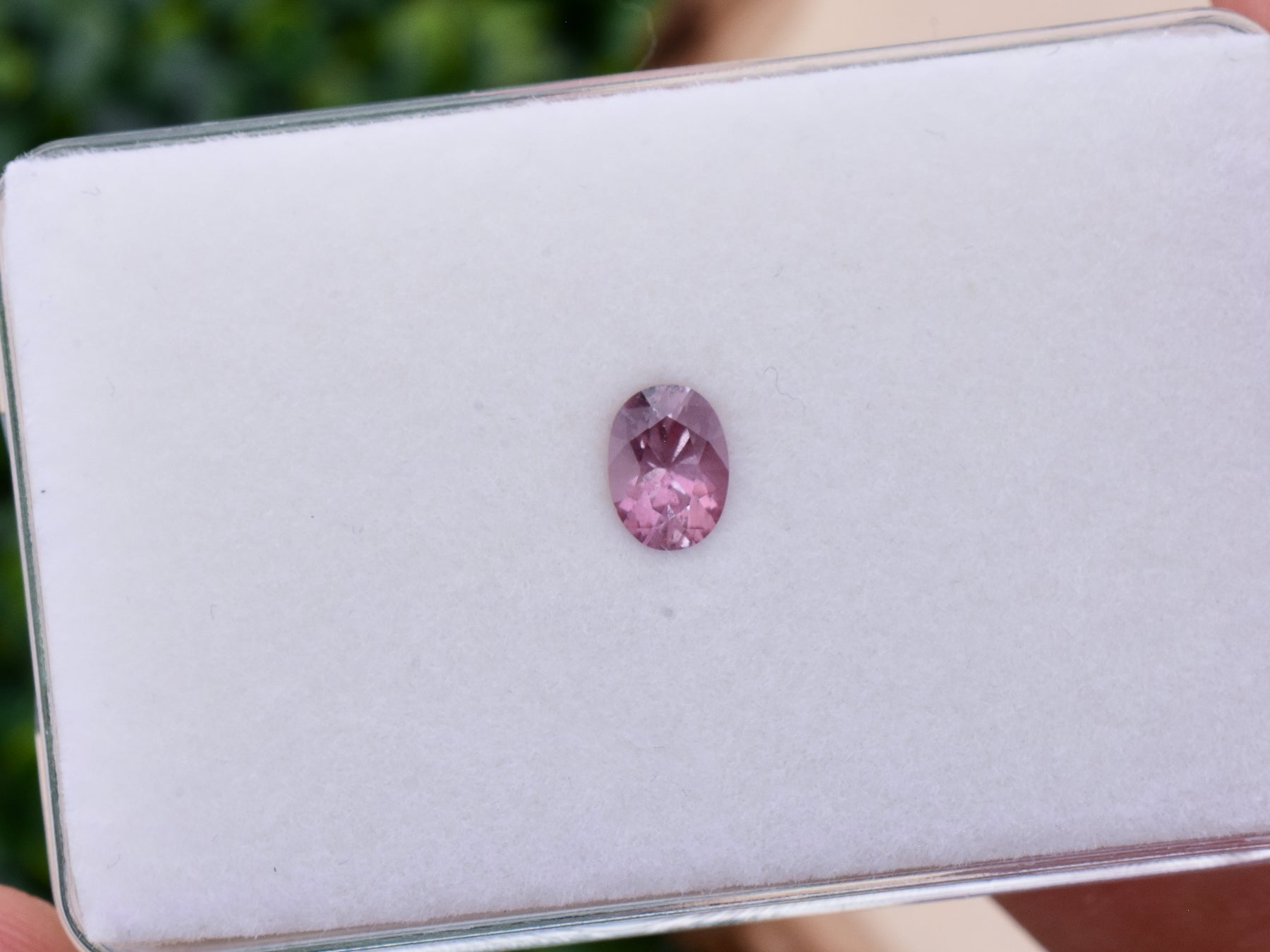 0.95 ct. Malaya Garnet