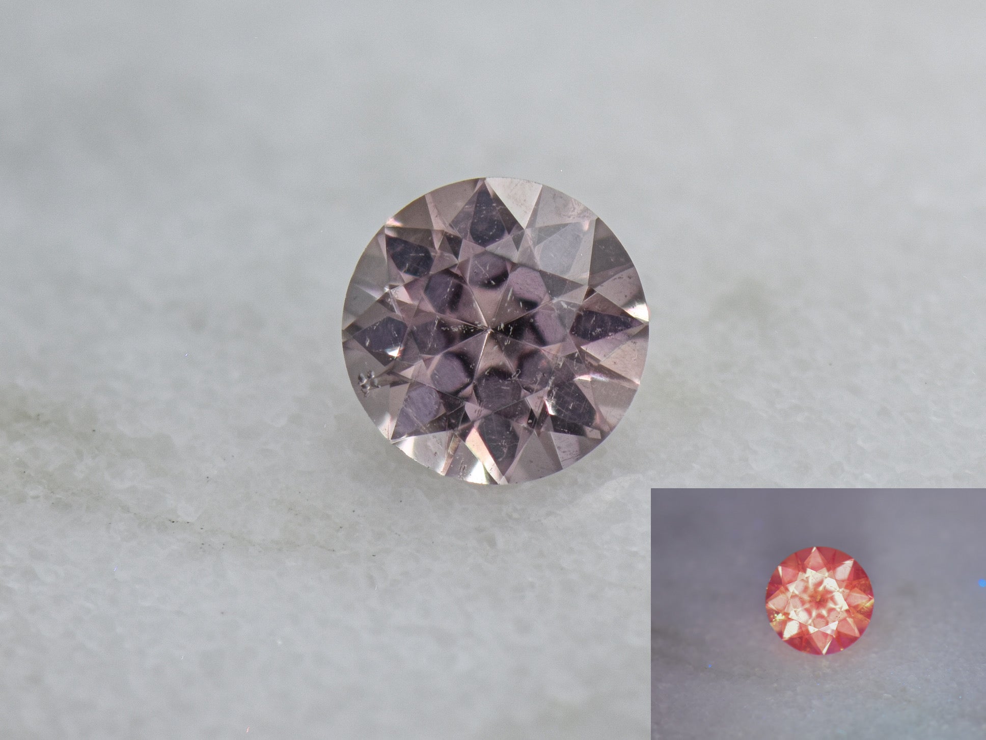 .56 ct. Fluorescent Malaya Garnet