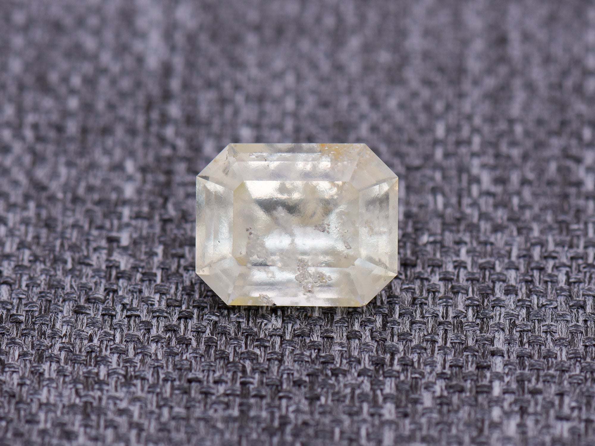 7.69 carat Leuco Grossular Garnet